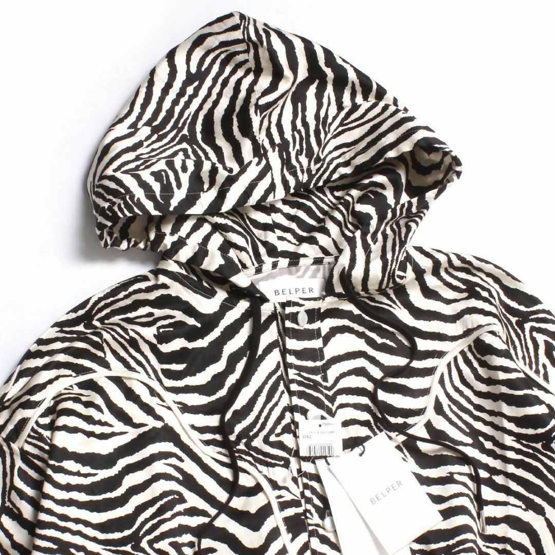 23ss BELPER ZEBRA PARKA ベルパー シャツパーカー パーカー 23ss BELPER ZEBRA PARKA ベルパー シャツパーカー パーカー