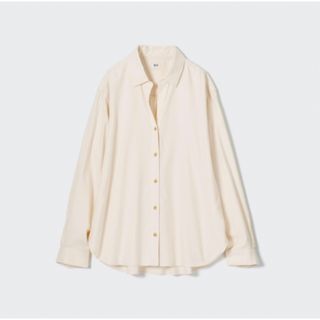 ユニクロ(UNIQLO)のユニクロ UNIQLO ソフトブラッシュドシャツ 未着用品(シャツ/ブラウス(長袖/七分))