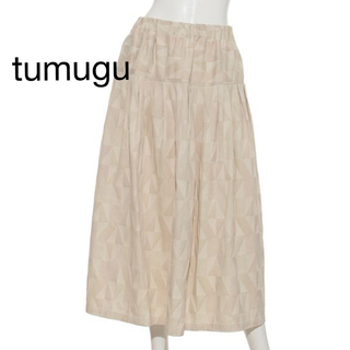 ツムグ(tumugu)のtumugu ツムグ  ロムバスジャガードシリーズ  スカート  (ロングスカート)