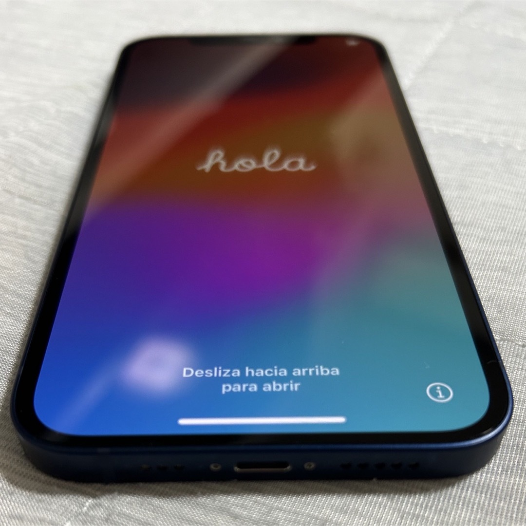 iPhone12 本体 128GB 青 SIMフリー iPhone12 本体 128GB 青 SIMフリー