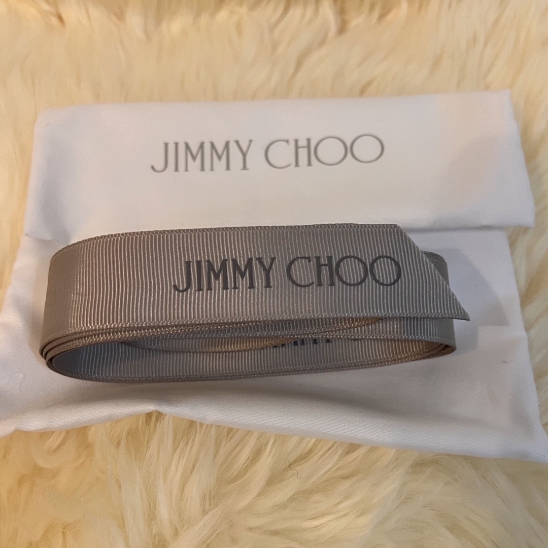 JIMMY CHOO(ジミーチュウ)の新品Jimmychoo 二つ折り財布　ベージュ系 レディースのファッション小物(財布)の商品写真