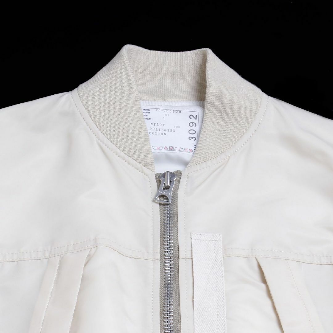 Sacai 23ss Nylon Twill Blouson 23-03092m着丈73cm