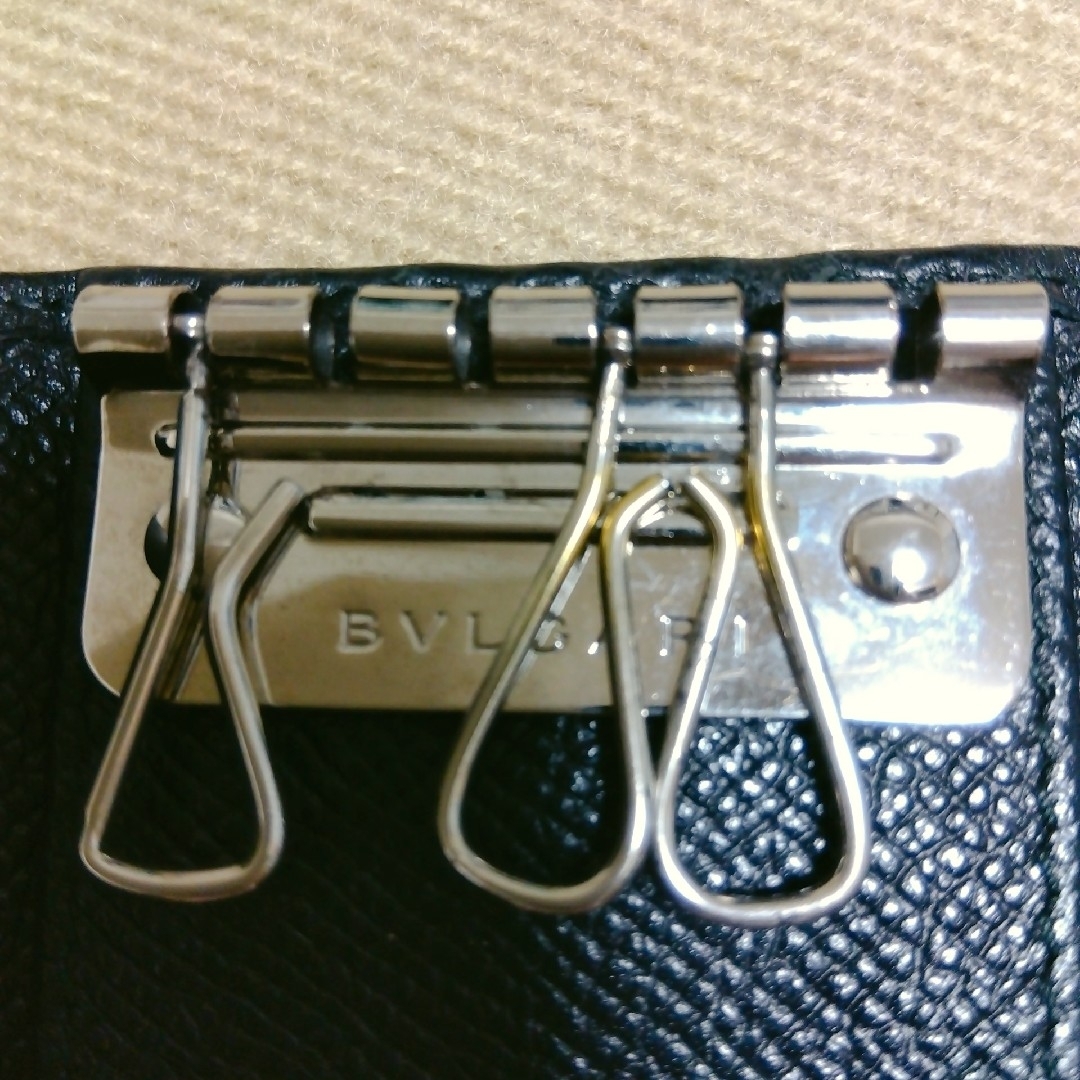 BVLGARI(ブルガリ)のBVLGARI　ブルガリ■キーケース　ブラック メンズのファッション小物(キーケース)の商品写真