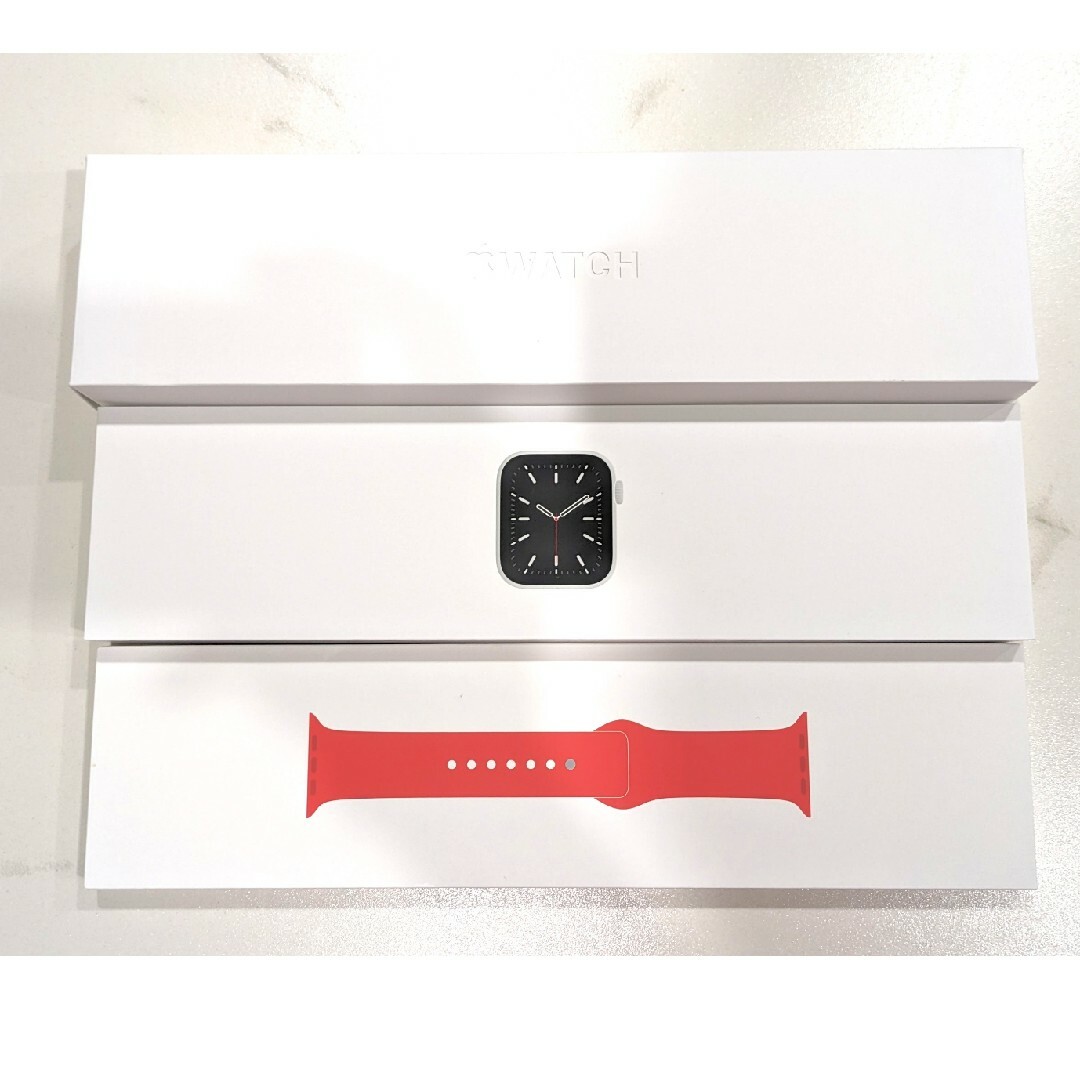 特注 しんちょこさん専用 apple watch series 6 44mm red