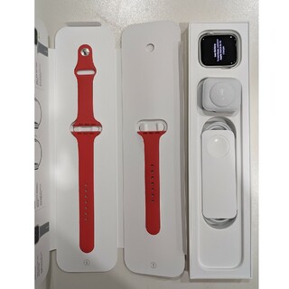 アップルウォッチ(Apple Watch)のしんちょこさん専用 apple watch series 6  44mm red(腕時計(デジタル))