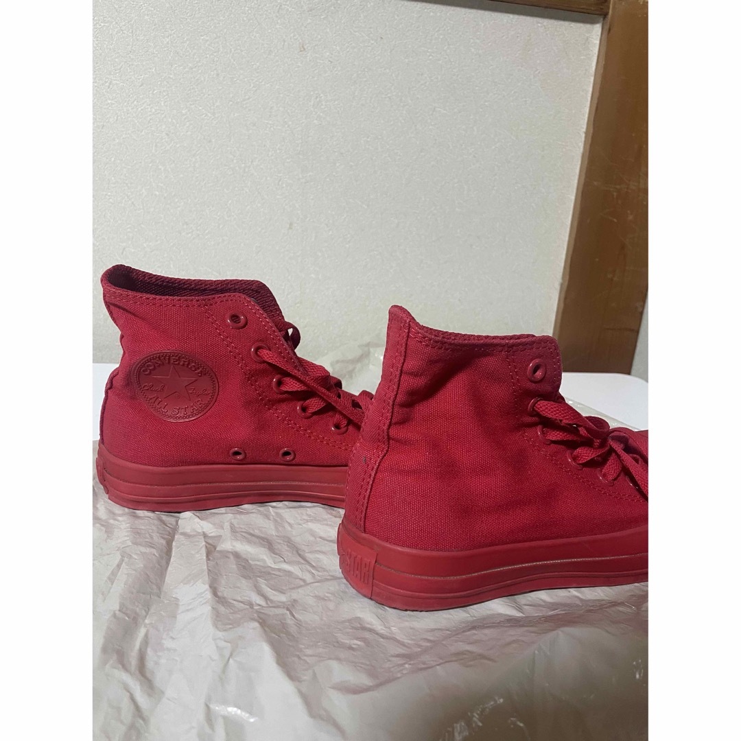 converse（RED）23.5 レディースの靴/シューズ(スニーカー)の商品写真