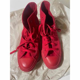 converse（RED）23.5(スニーカー)