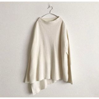 プラージュ(Plage)のプラージュ   美品　ウール混ボトルネックプルオーバー(ニット/セーター)