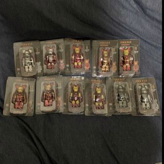 happyくじ IRON MAN BE@RBRICK 11個セット(アメコミ)