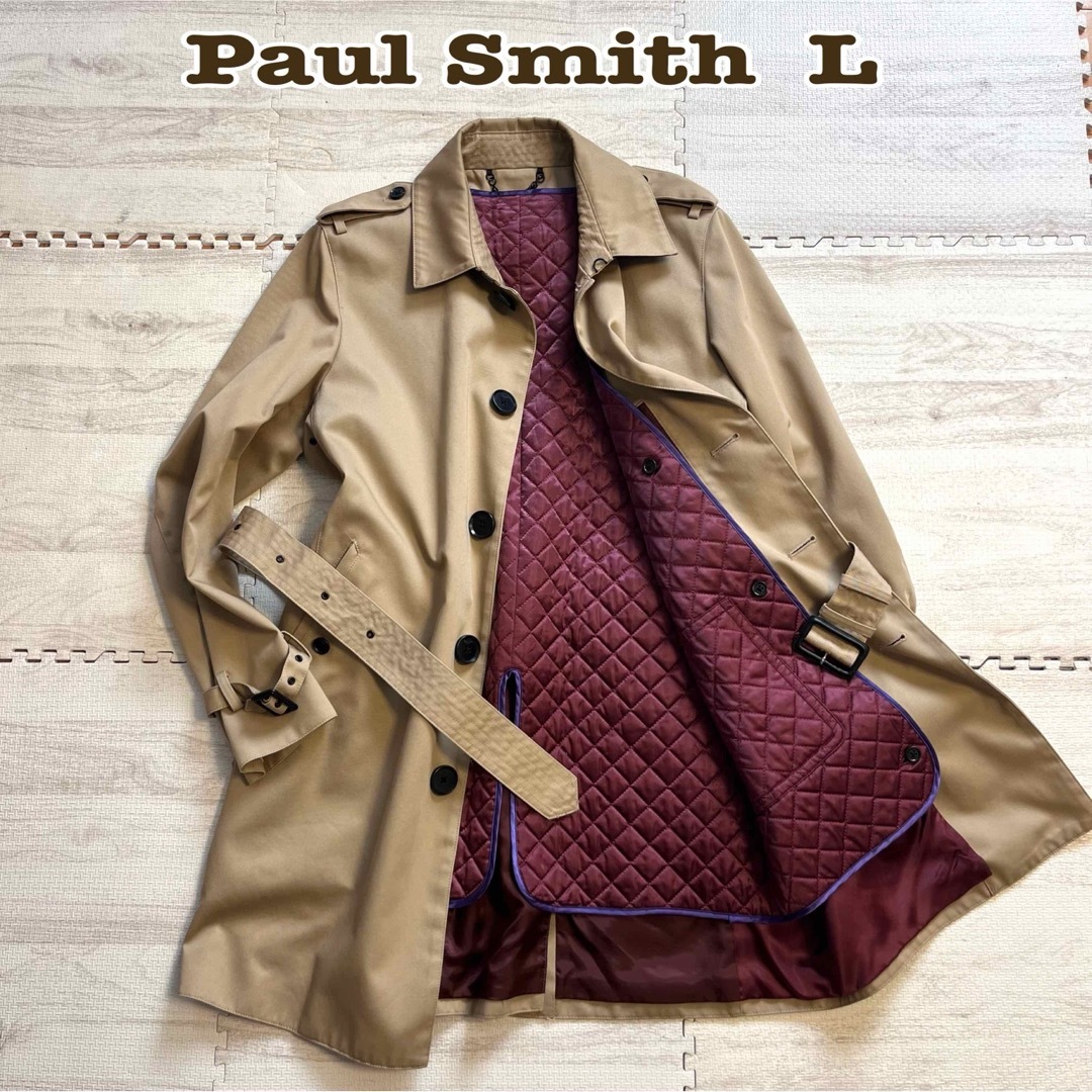 Paul Smith(ポールスミス)のPaul Smith ポールスミスロンドン トレンチコート コート ライナー付き メンズのジャケット/アウター(トレンチコート)の商品写真