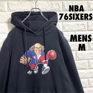 NBA  76SIXERS プルオーバーパーカー　メンズMサイズ(パーカー)