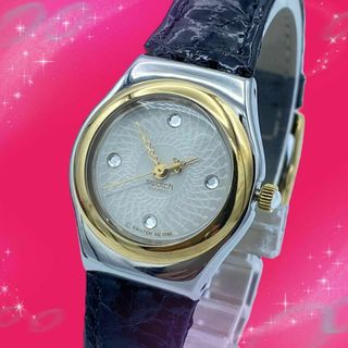 スウォッチ(swatch)の《超美品　稼動品》　スウォッチ　アイロニー　リバレンス　防水　レディース腕時計(腕時計)