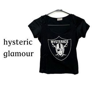 ヒステリックグラマー(HYSTERIC GLAMOUR)のヒステリックグラマー【希少】90's ロゴ パイレーツ プリント 半袖 トップス(カットソー(半袖/袖なし))