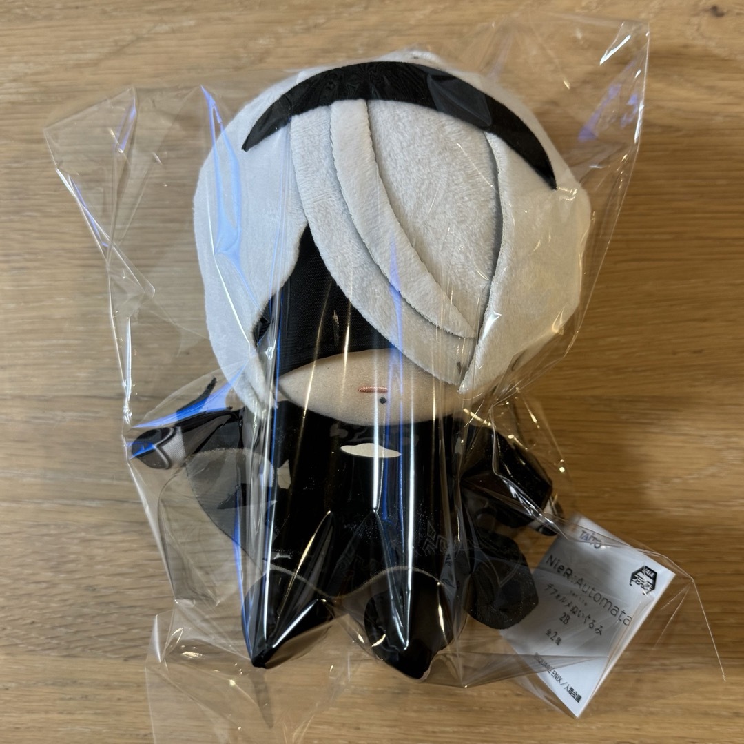 NieR:Automata Ver1.1a　デフォルメぬいぐるみ　2B エンタメ/ホビーのフィギュア(ゲームキャラクター)の商品写真