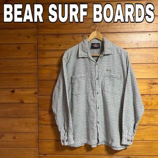 BEAR SURF BOARDS ネルシャツ