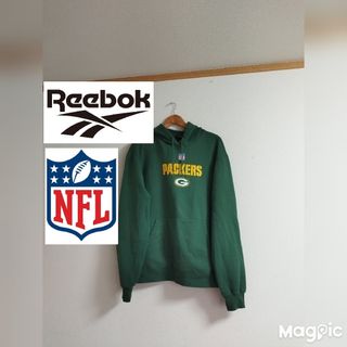 リーボック(Reebok)のグリーンベイ・パッカーズ NFL Reebok NFLロゴ ロゴドン(パーカー)