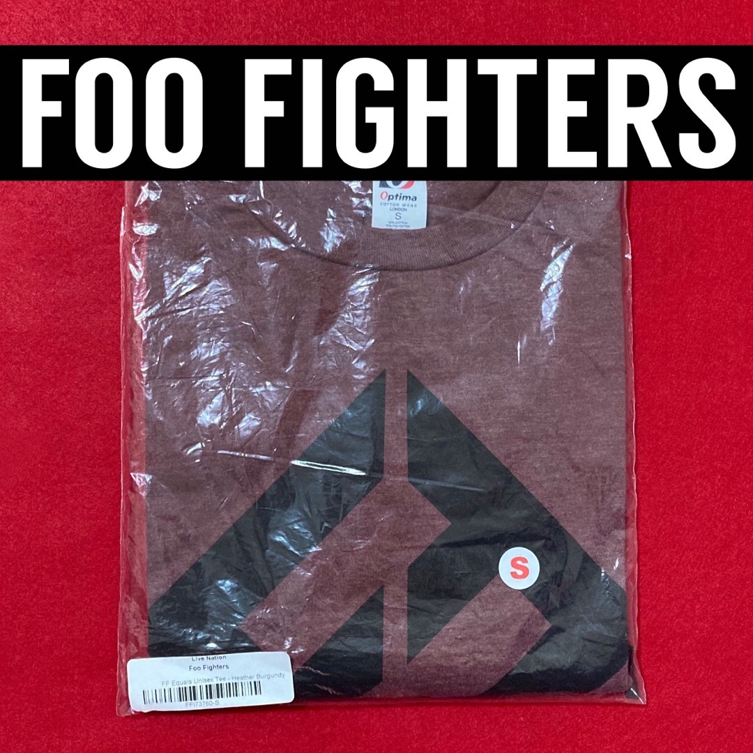 【新品】フー・ファイターズ Tシャツ　Foo Fighters　デイヴ グロール エンタメ/ホビーのタレントグッズ(ミュージシャン)の商品写真