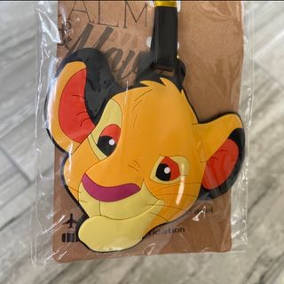 ディズニー(Disney)の① ライオンキング  シンバ  ラゲージタグ  (旅行用品)