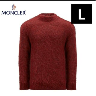 モンクレール(MONCLER)のMONCLER FRGMT  Mohair Sweater RED L(ニット/セーター)