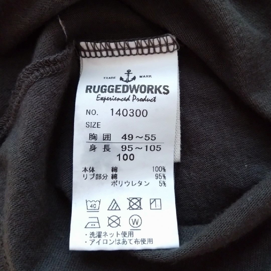 RUGGEDWORKS(ラゲッドワークス)のRUGGEDWORKS☆Ampersand☆カットソーレギンスパンツ☆4点セット キッズ/ベビー/マタニティのキッズ服男の子用(90cm~)(Tシャツ/カットソー)の商品写真