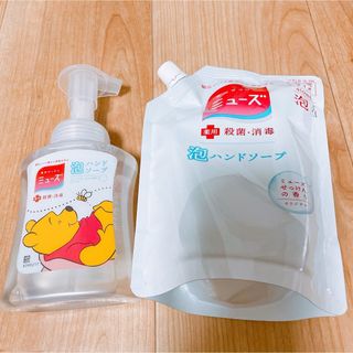 クマノプーサン(くまのプーさん)の薬用 泡ハンドソープ ミューズ 限定 プーさん デザイン せっけんの香り(その他)