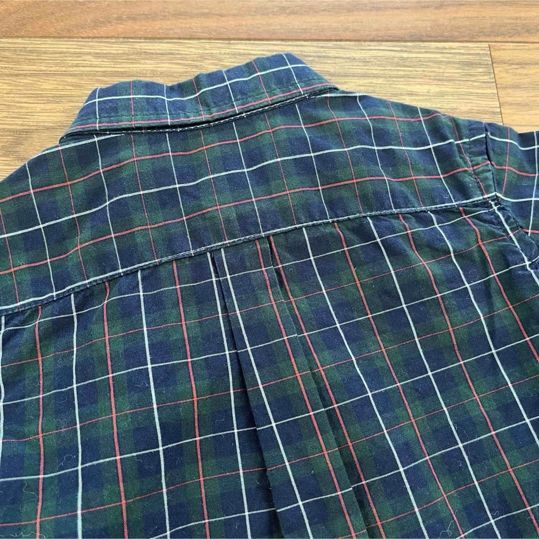 POLO RALPH LAUREN(ポロラルフローレン)のラルフローレン　チェックシャツ キッズ/ベビー/マタニティのベビー服(~85cm)(シャツ/カットソー)の商品写真