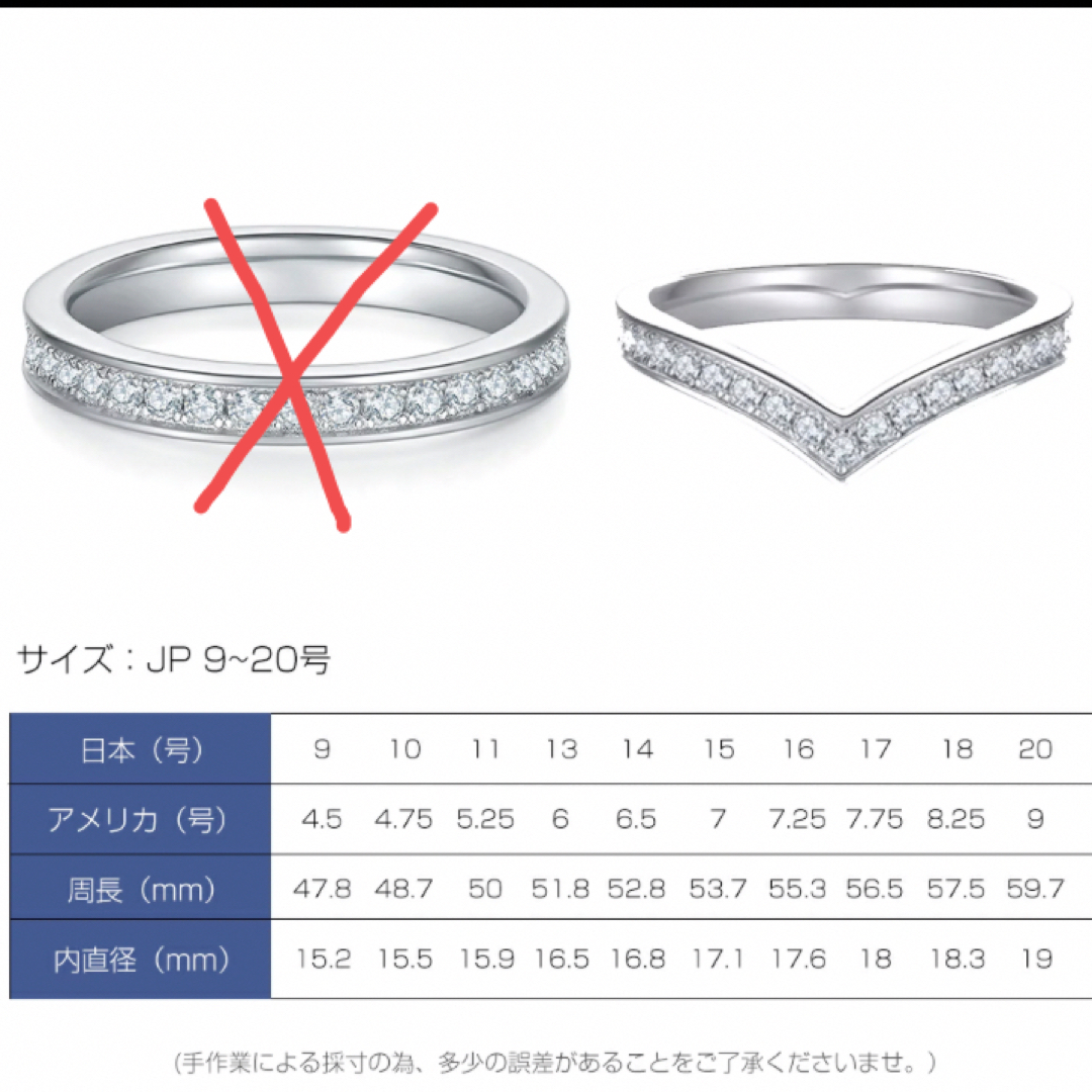 モアサナイト　リング　13号 レディースのアクセサリー(リング(指輪))の商品写真