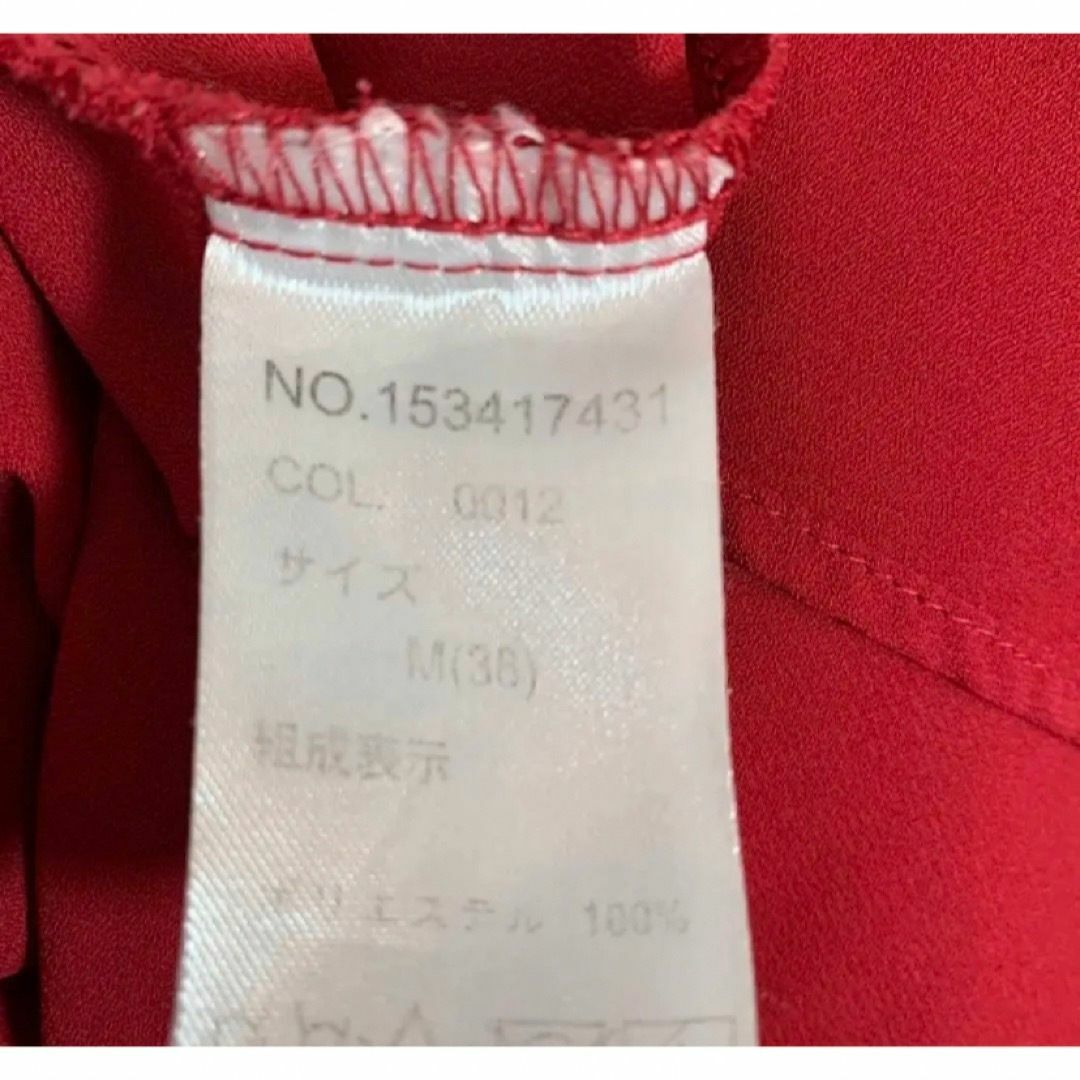 ELVENCE DEUX⭐️ロングテールTシャツ Mサイズ 赤 レッド 無地 メンズのトップス(Tシャツ/カットソー(半袖/袖なし))の商品写真