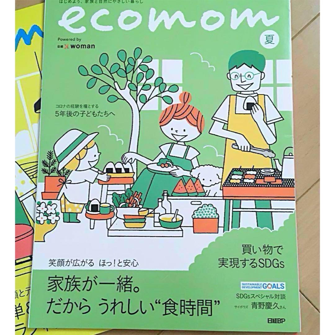 ecomom 冬＆夏 3冊セット♪ エコマム　家事・育児・生活・節約　エコマム エンタメ/ホビーの雑誌(結婚/出産/子育て)の商品写真