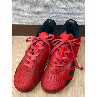 アディダス(adidas)の【adidas】Predator Freak.4 AI1/25.5cm/赤黒(シューズ)