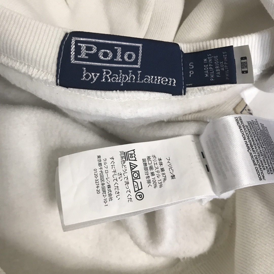 POLO RALPH LAUREN(ポロラルフローレン)のポロラルフローレン 後付け パーカー 00s  y2k メンズのトップス(パーカー)の商品写真