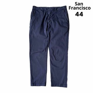 ハリウッドランチマーケット(HOLLYWOOD RANCH MARKET)のSan Francisco サンフランシスコ クロップドパンツ ネイビー 44(スラックス)