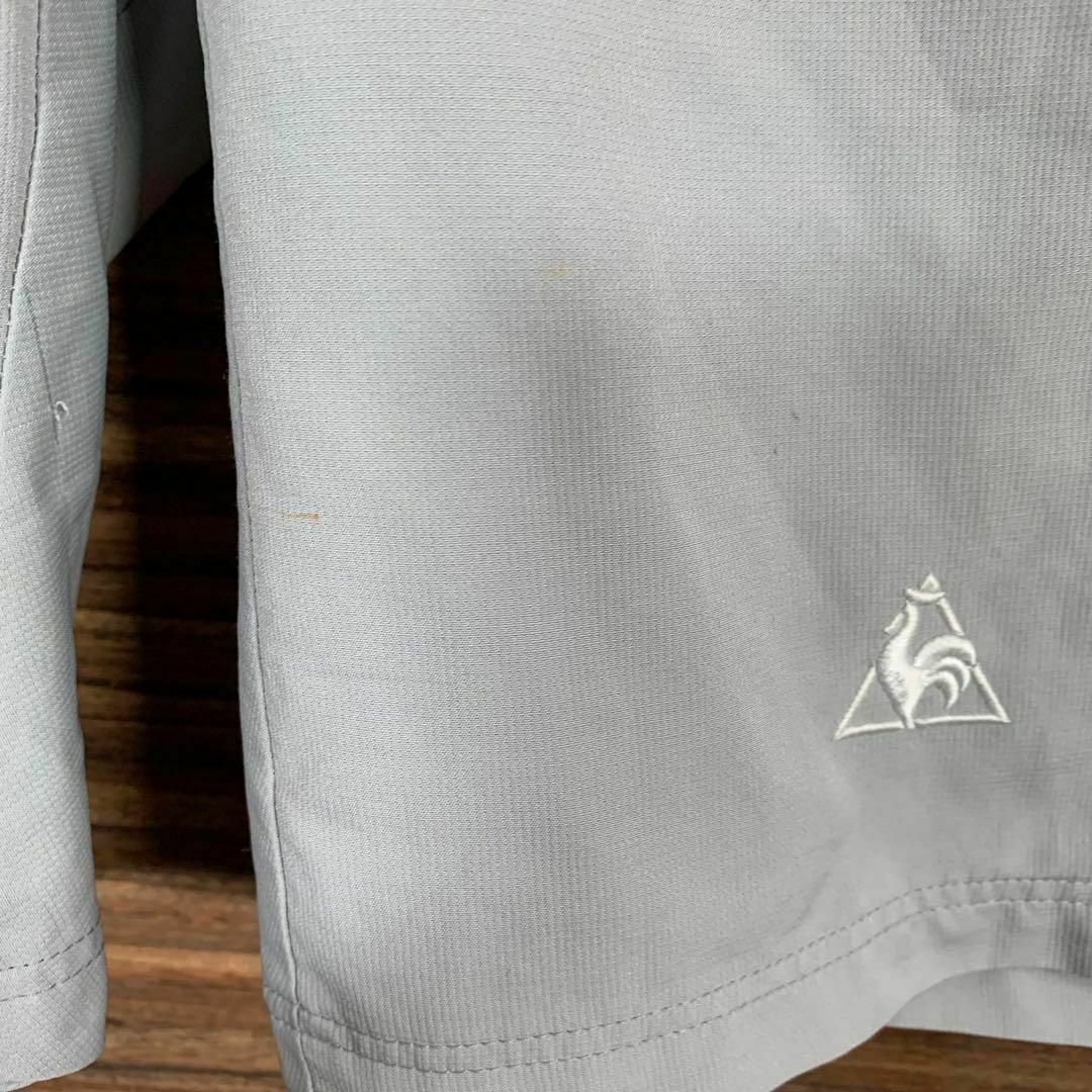 le coq sportif(ルコックスポルティフ)のle coq sportif 短パン ハーフパンツ Mサイズ 灰色 グレー レディースのパンツ(ショートパンツ)の商品写真