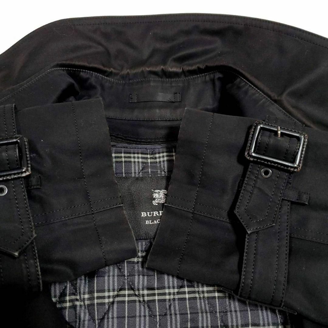 BURBERRY BLACK LABEL(バーバリーブラックレーベル)の美品 M バーバリーブラックレーベル トレンチ コート ノバチェック ライナー メンズのジャケット/アウター(トレンチコート)の商品写真