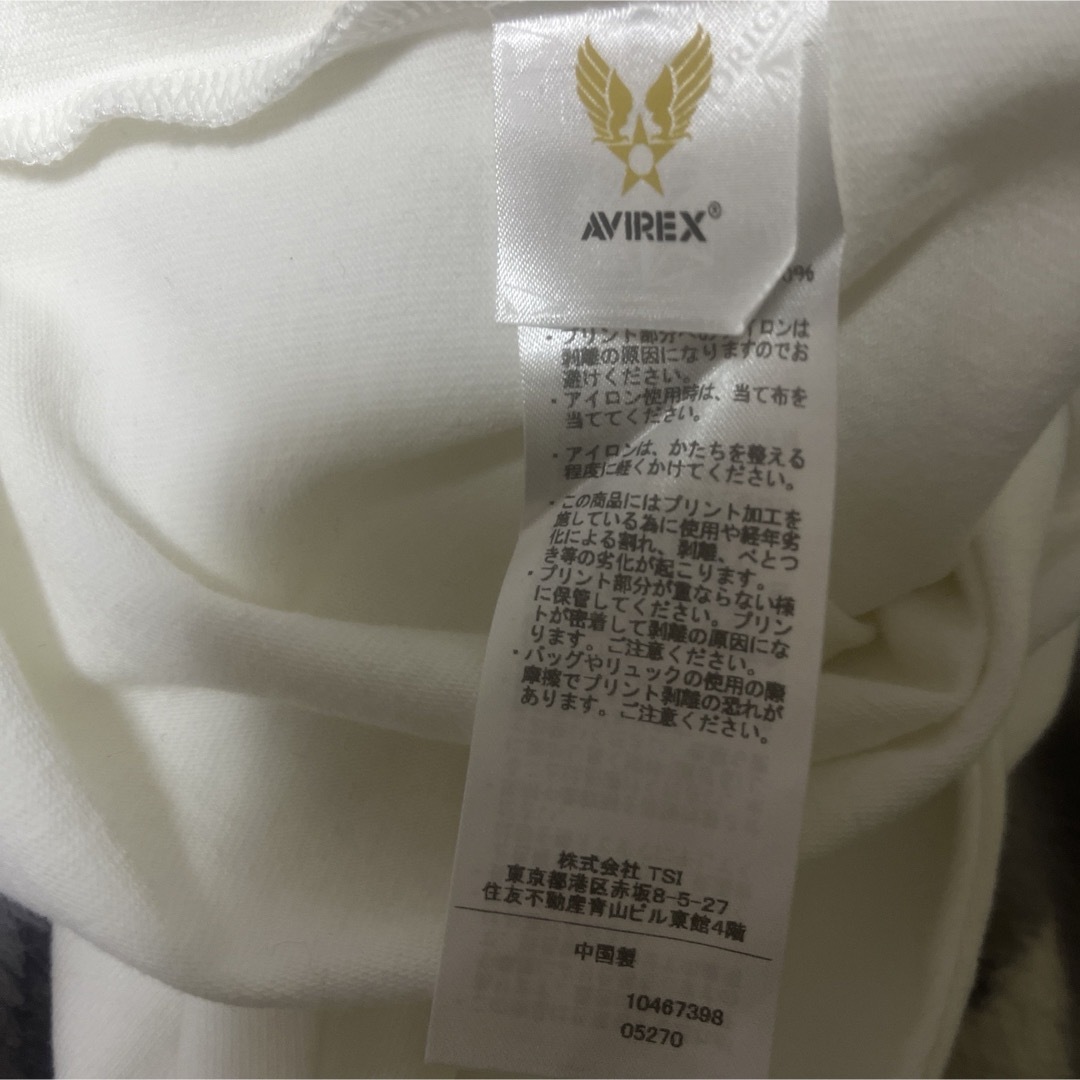 AVIREX(アヴィレックス)のAVIREX メンズ春作長ティL size 女性着用可能　 メンズのトップス(Tシャツ/カットソー(七分/長袖))の商品写真