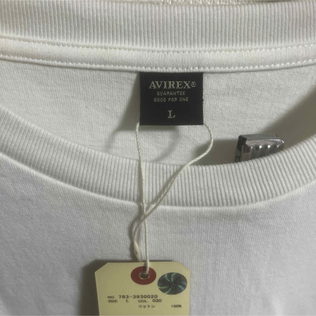 AVIREX(アヴィレックス)のAVIREX メンズ春作長ティL size 女性着用可能　 メンズのトップス(Tシャツ/カットソー(七分/長袖))の商品写真