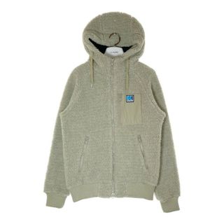 ヘリーハンセン(HELLY HANSEN)の★HELLY HANSEN ヘリーハンセン ファイバーパイルサーモフーディー ボアフリースジャケット HOE51254 グリーンベージュ sizeM(その他)