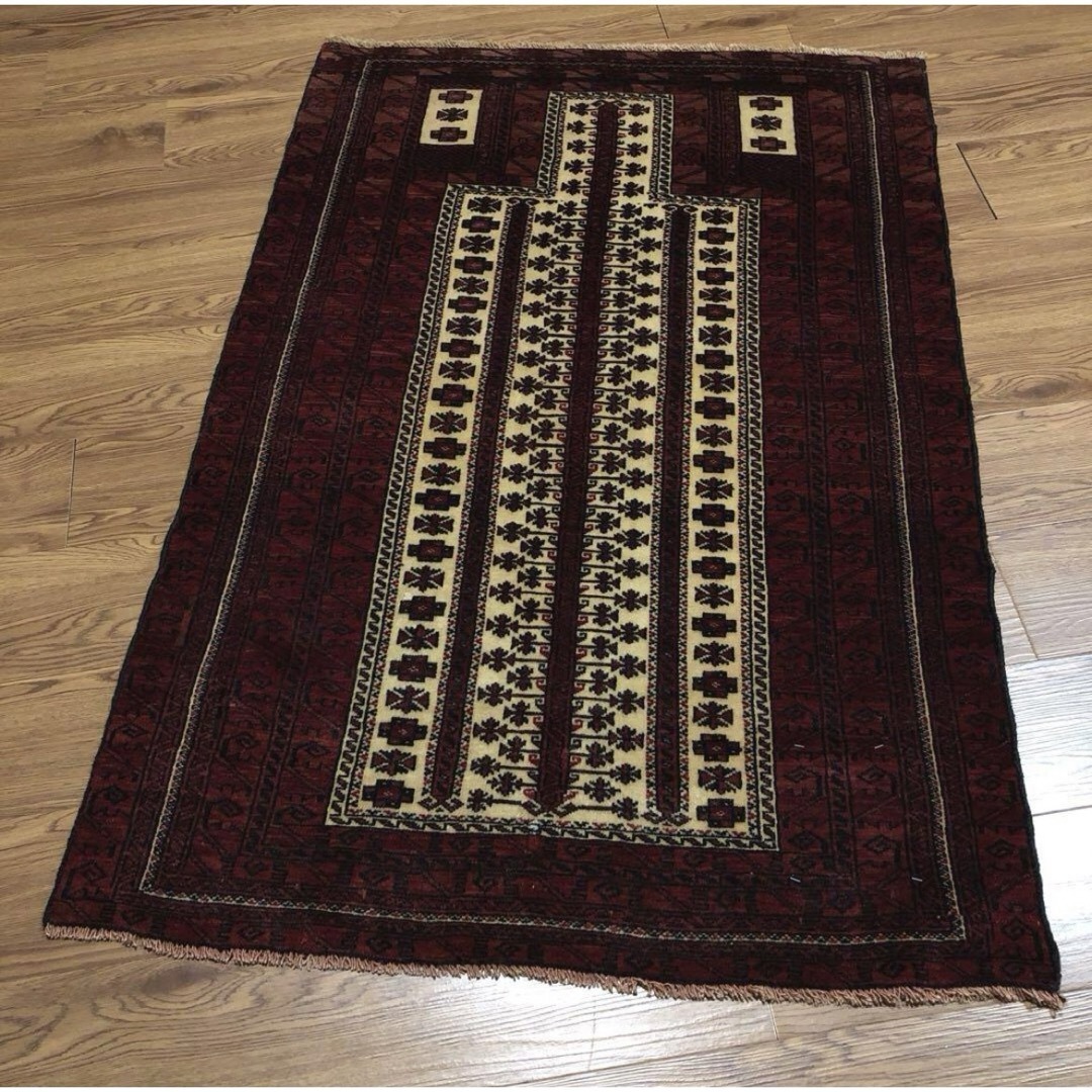 ペルシャビンテージ絨毯   (ユニーク品) No.35114ペルシャ絨毯のasa