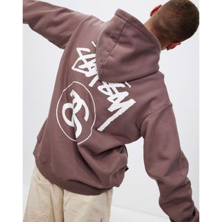 STUSSY - 【希少デザイン】ステューシー☆バックビッグストックロゴ入