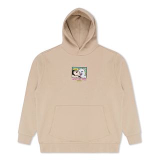 リップンディップ(RIPNDIP)のRIPNDIP パーカー L LADY FRIEND HOODIE ベージュ(パーカー)