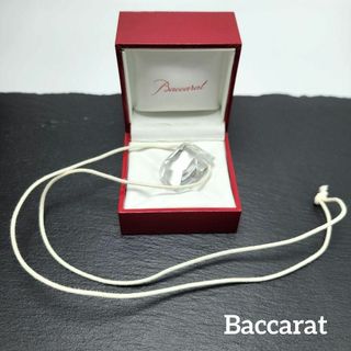 バカラ(Baccarat)の【美品】Baccarat ロックチョーカー クリア ネックレス(ネックレス)