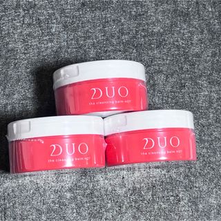 デュオ(DUO)のDUO デュオ ザ クレンジングバーム ホット　3個(クレンジング/メイク落とし)