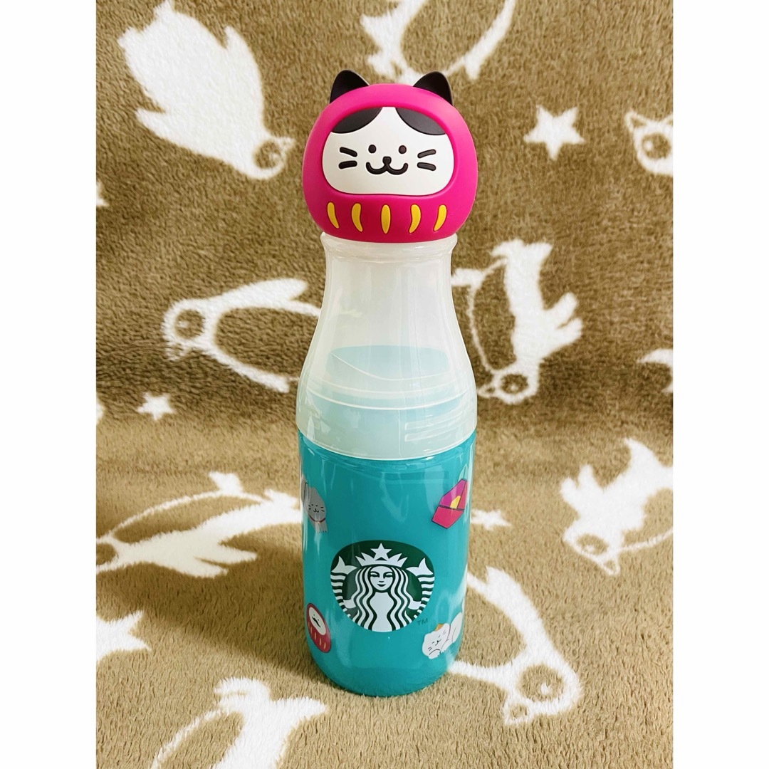 Starbucks(スターバックス)のスタバ　サニーボトルまねきねこだるま500ml インテリア/住まい/日用品のキッチン/食器(タンブラー)の商品写真