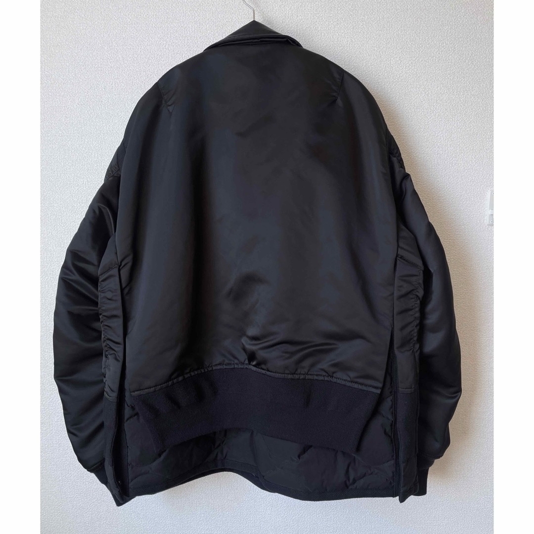 sacai(サカイ)のSACAI サカイ ブルゾン MA1 22-02824M Nylon Twill メンズのジャケット/アウター(ブルゾン)の商品写真