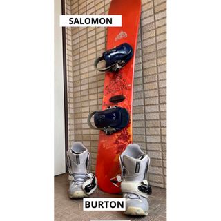 サロモン(SALOMON)のSALOMON ボード / BURTON ブーツ ステップインセット(ボード)