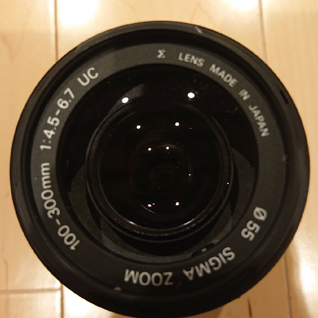 sigma zoom 100-300mm f4.5-6.7 uc スマホ/家電/カメラのカメラ(レンズ(ズーム))の商品写真