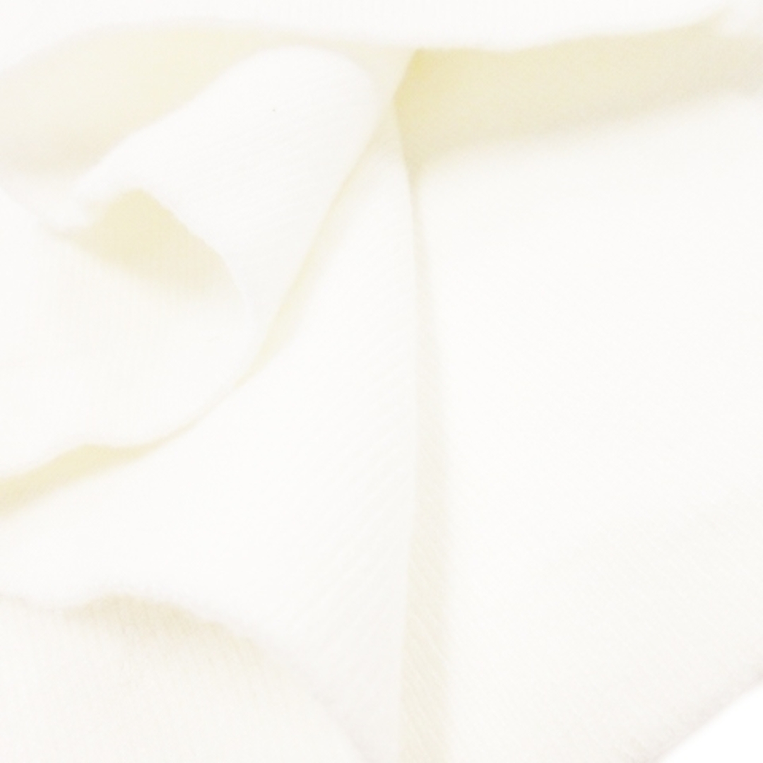 Bou Jeloud(ブージュルード)のブージュルード ニット セーター ハイネック 半袖 もっちり 厚手 F 白 レディースのトップス(ニット/セーター)の商品写真