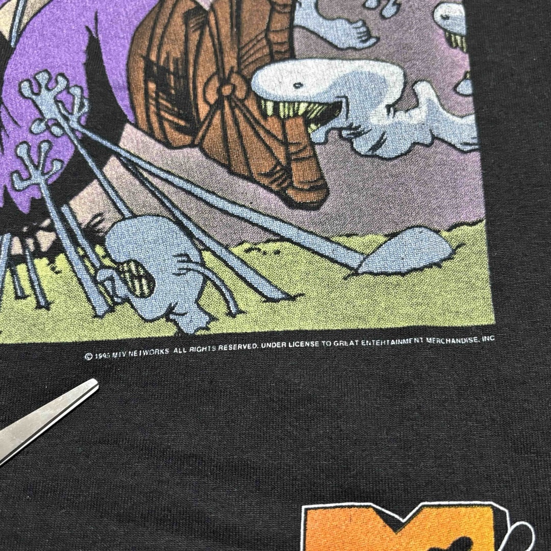 SCREEN STARS(スクリーンスターズ)の90s THE MAXX MTV tシャツ USA アメリカ製　ザ.マックス　L メンズのトップス(Tシャツ/カットソー(七分/長袖))の商品写真