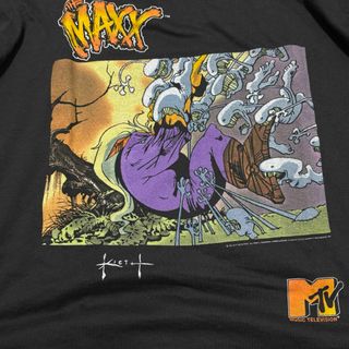 SCREEN STARS - 90s THE MAXX MTV tシャツ USA アメリカ製　ザ.マックス　L