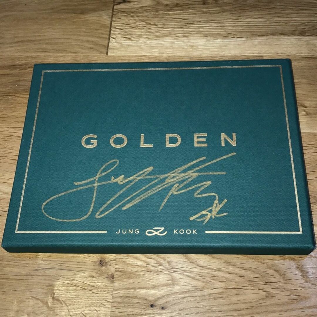 ジョングク(BTS) 直筆サイン「GOLDEN」SHINE ver.CD